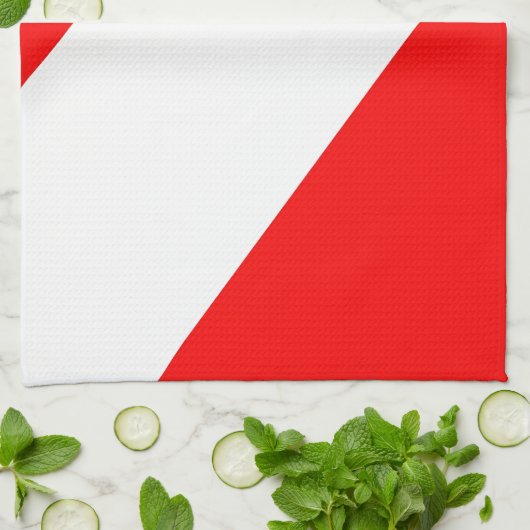 Omlaag schuiven theedoek (Gevouwen)