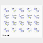 Omlaag Syndrome BUTTERFLES 3.1 Ronde Sticker (Vel)