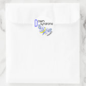 Omlaag Syndrome BUTTERFLES 3.1 Ronde Sticker (Tas)