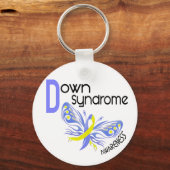 Omlaag Syndrome BUTTERFLES 3.1 Sleutelhanger (Voorkant)