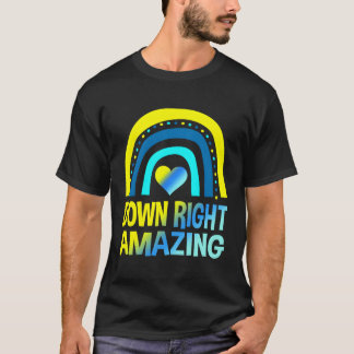 Omlaag, verbluffend syndroom bewustzijn t-shirt