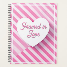 Omlijst in liefde planner