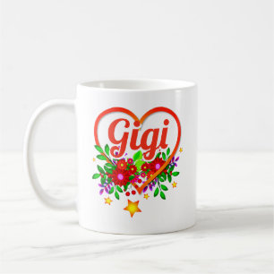 Omloopnaam wijzigen - Gigi Heart & Flowers Koffiemok