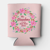 Omloopnaam wijzigen Looptijd door kleinkinderen Blikjeskoeler (Voorkant)