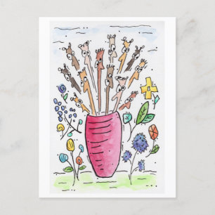 "Ommekeer is eerlijk spel" Briefkaart