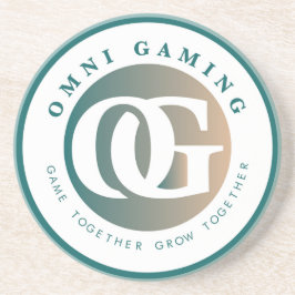 Omni Gaming Sandstone Onderzetter (Rond)