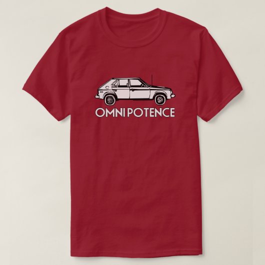 Omnipotentie T-shirt (Design voorkant)