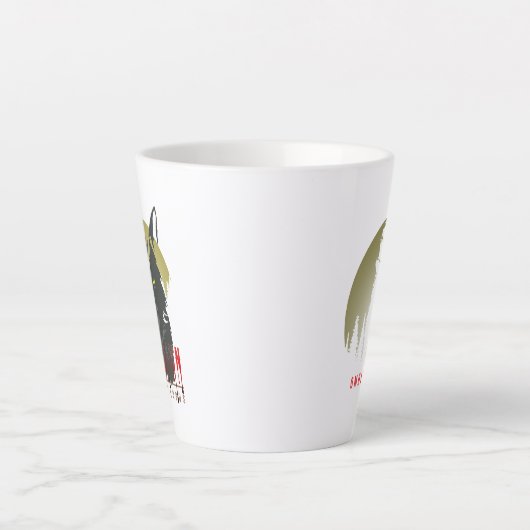 Omnis vir Lupus | Latte Mug (Devant)
