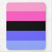 Omniseksuele Pride Flag Muismat (Voorkant)