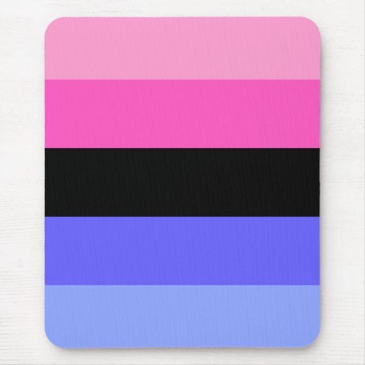 Omniseksuele Pride Flag Muismat (Voorkant)