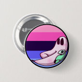Omnisexual Freshno Night Crawler Pride Pin Ronde Button 5,7 Cm (Voorkant /achterkant)
