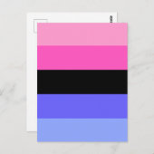 Omnisexual Pride Flag Briefkaart (Voorkant / Achterkant)