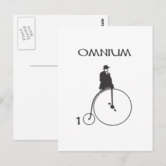Omnium 100 briefkaart (Voorkant / Achterkant)
