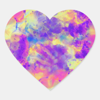 omnivisie fantasie inkt : hart sticker