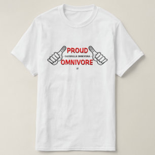 Omnivore-slogan T-shirt