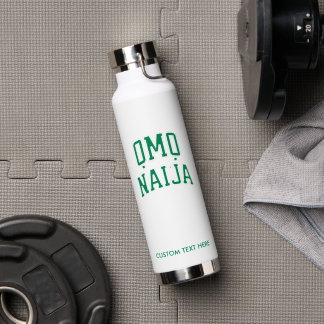 Omo-Naija — Gepersonaliseerde waterfles