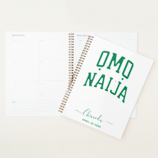 Omo-Naija — Personnalisé (Devant avec enveloppe)