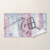 Omo (pensée) Kanji (Serviette à main)