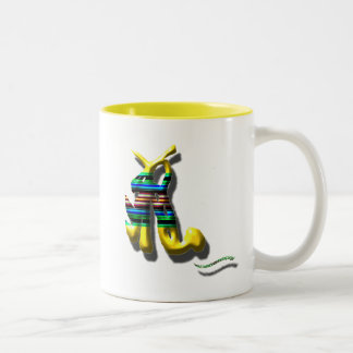 omocha tweekleurige koffiemok