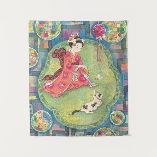 Omohide Garasu: A Little Glass Memory Wandkleed (Voorkant)