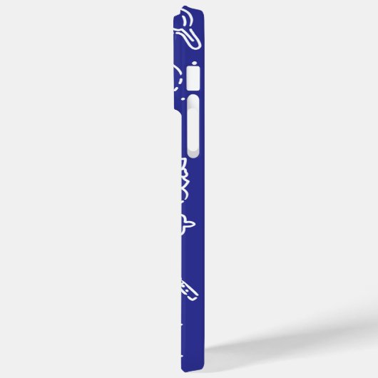 omori pattern Case-Mate iPhone case (Achterkant / Links)