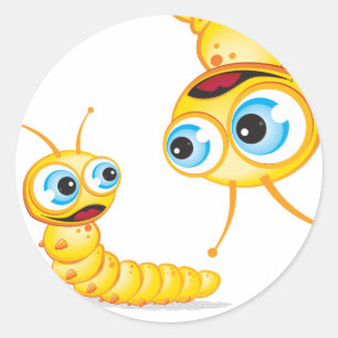 Omp de Grub: Ronde Sticker