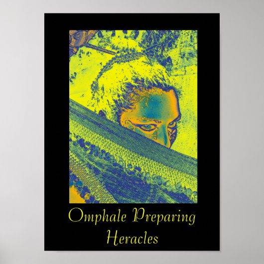 Omphale Preparing Heracles Poster (Voorkant)