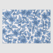 Omphaloden Blue Floral