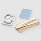 Omphalodes Blue Wedding Handwaaier (Niet-gemonteerd)