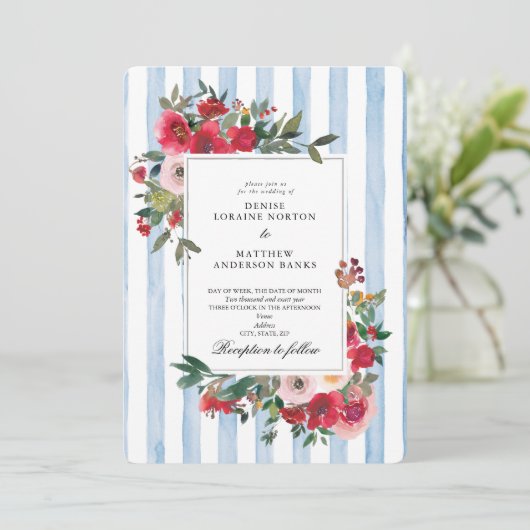 Omphalodes Invitation de mariage bleue (Debout devant)