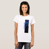 Omrani Fille Lumineuse - T-Shirt D'Art Lumineux (Devant entier)
