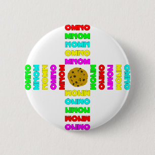 Omringd door OMNOM's Ronde Button 5,7 Cm