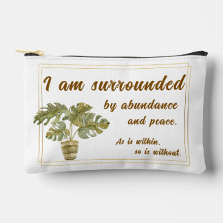 Omringd door Overvloed en Vrede Canvas Tas