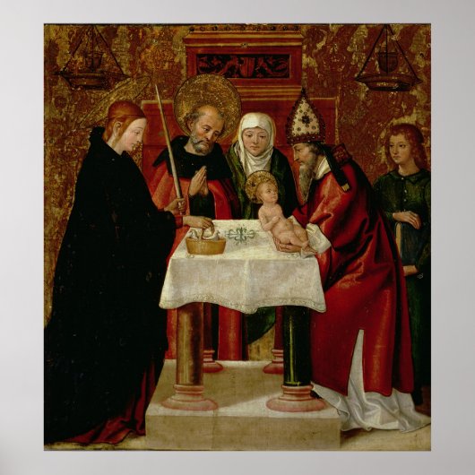 Omroeppresentatie in de tempel poster (Voorkant)