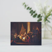 Omschakeling van Jezus bij Wet D. Ä. Jacob Willems Briefkaart (Staand voorkant)