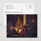 Omschakeling van Jezus bij Wet D. Ä. Jacob Willems Briefkaart (Voorkant / Achterkant)