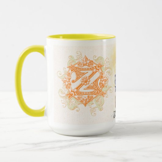 OMSCHAKELING VAN OZ COFFEE-MOK met het tin-Man Mok (Links)