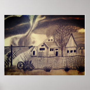 OMSCHAKELING VAN OZ GALE BOERDERIJ poster