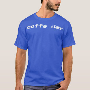 Omslag koffiedag 2022 Nationale barista dag 2022 T-shirt