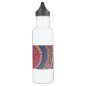 Omslag rond flesje mandala drink waterfles  (Rechts)