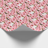 Omslag van de Gift van de brak de Valentijnse Cadeaupapier (Hoek)