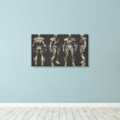 Omslag van doodslag canvas afdruk (Insitu (Houten vloer))