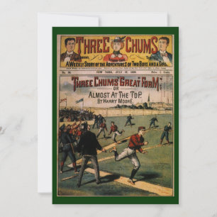 Omslag van Vintage Sports Baseball Three Chums Mag