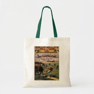Omslag van Vintage Sports Baseball Three Chums Mag Tote Bag