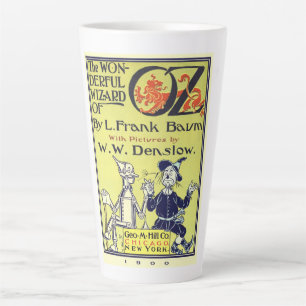 Omslagillustratie van een vintage-exemplaar van he latte mok
