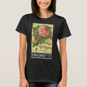 Omslagillustratie van gids voor rozencultuur, 1891 t-shirt