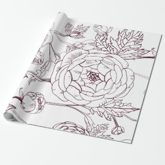 omslagpapier voor bloemen | Luxe bruiloften Cadeaupapier