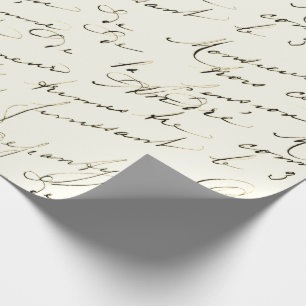  omslagpapier voor Frans script Cadeaupapier
