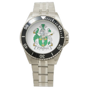 O'Muldoon Family Crest Horloge