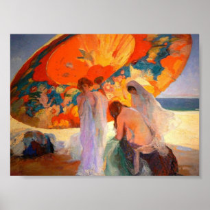 Omvat reflecties door Lluis Masriera Poster